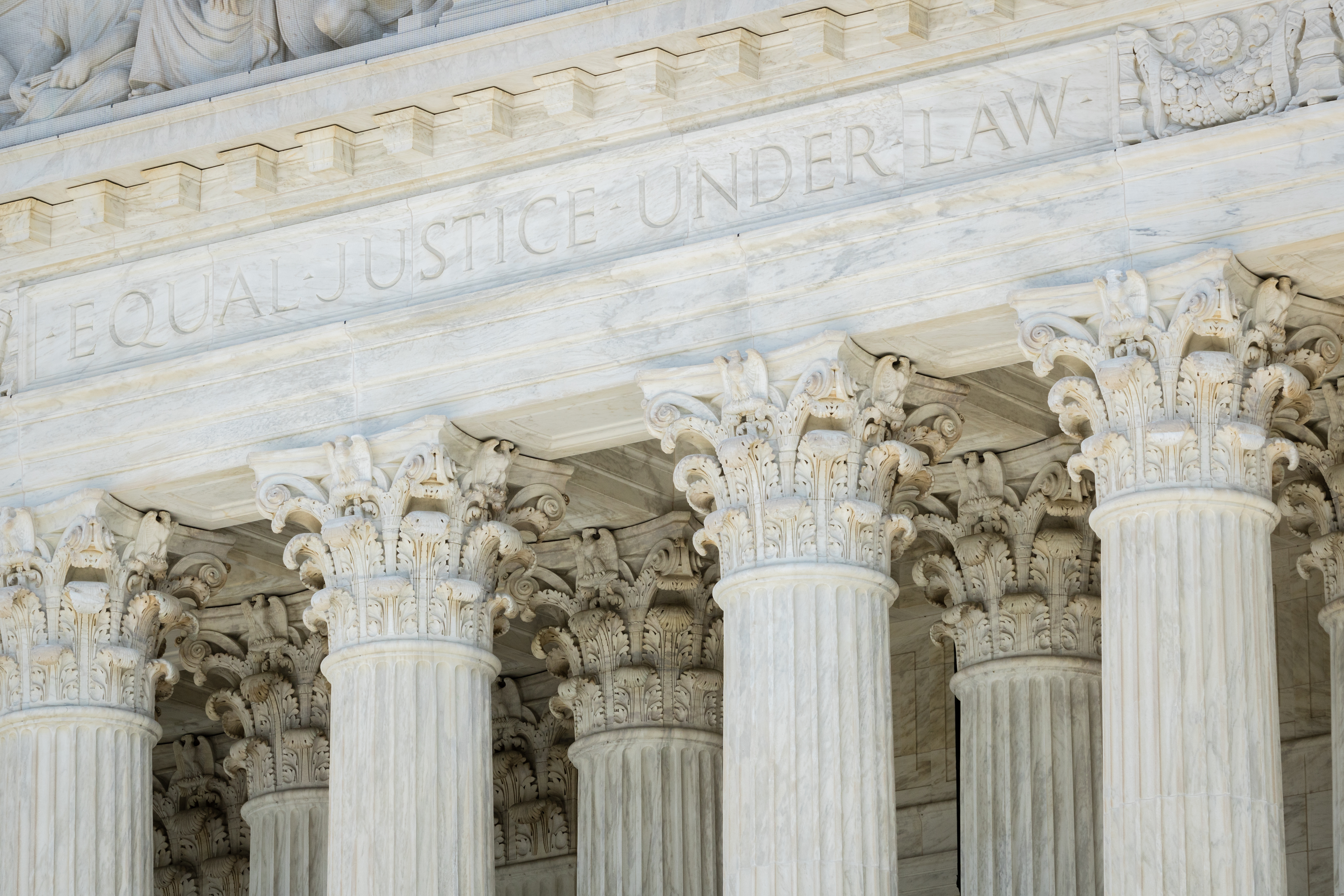 US Supreme Court Building in Washington DC